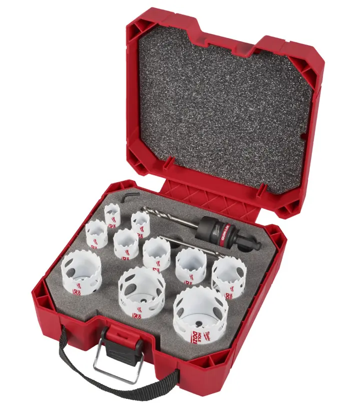 Děrovky Milwaukee Bi-Metal set kruhových pil pr. 19-57, HOLEDOZER QUIK-LOK (13 dílů) 49224772, MI49224772